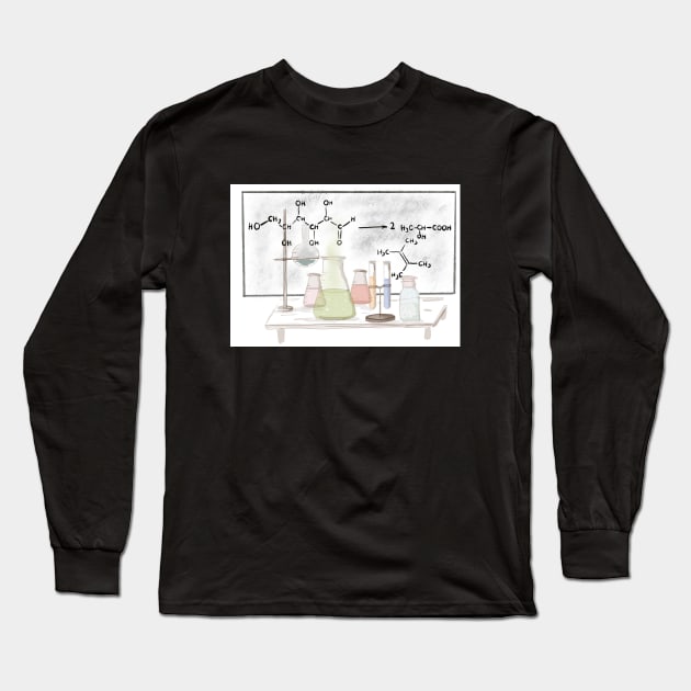 little chemist Long Sleeve T-Shirt by VikingArt